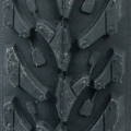 2.80/2.50-4 (230x65), Luft Reifen schwarz, Blockprofil, für Rollstuhl Elektromobil Scooter